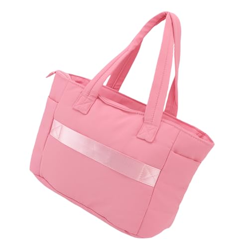 Puffy Dead Bag, Fashionable Simple Shoulder Bag Filled for Daily Use for Your (Pink)