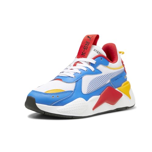 PUMA Kids Boys Rs-X Lace Up Sneakers Shoes Casual - Blue, White - Size 4 M2