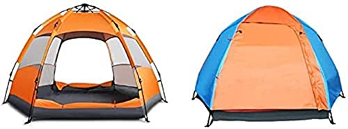 Carpa hexagonal pop up para camping 5-7 personas miniatura 3