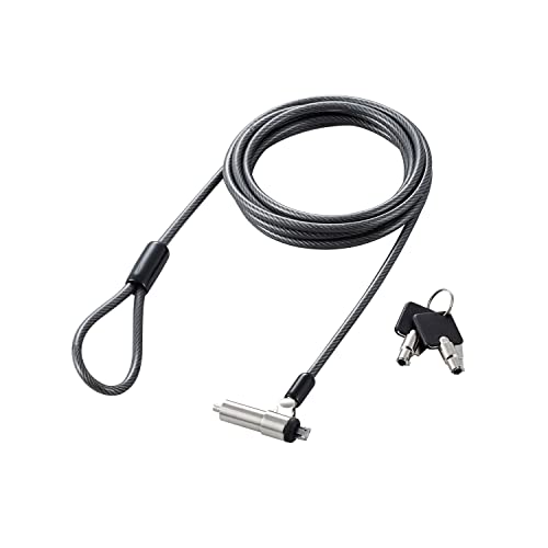 【新品未使用】エレコム セキュリティワイヤー ESL-7N 20個 まとめ売り Amazon.co.jp: エレコム セキュリティワイヤー 超小型シリンダー錠 首
