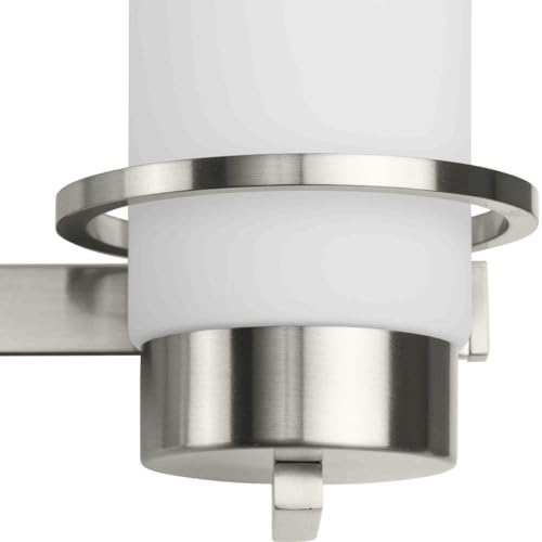 Progress Lighting Reiss - 3 Light Bath Vanity in Modern Style-7 Inches Tall and 5.75 Inches Wide-Brushed Nickel Finish by Progress Lighting - Image 9
