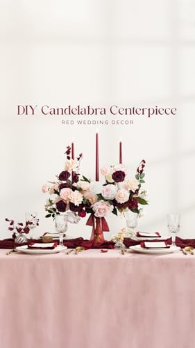 Ling's moment Artificial Flowers 50Pcs Pink Roses Decor w/Stems,3" Real Touch DIY Foam Floral for Wedding Bouquet/Centerpieces, Outdoors Party Backdrop, Room/Table, and Garden/Pot Decorations