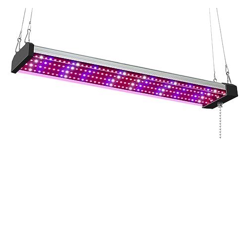 Lámpara de Planta, Luz LED conectable for cultivo de plantas, lámpara de cultivo hidropónico de espectro completo con interruptor de cadena de tracción, Panel Fitolámpara de flores vegetales for inter