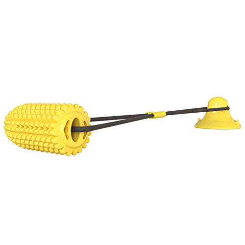 Balacoo brinquedo de milho para cães mastigáveis, puxadores, para cães, corda de brinquedo com vento