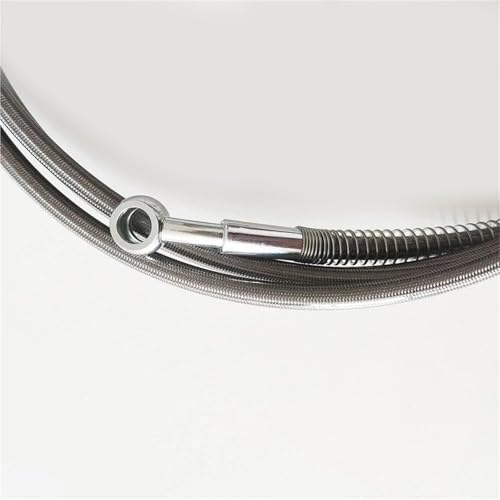 Flexible frein hydraulique AN3 tressé moto M10 1.25mm 420cm