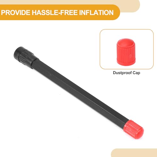 Image of 10pcs 125mm Tire Valve Extension Universal Plastic 180 Degree Tyre Valve Stem Extender for Car Motorcycle RV Truck Bike