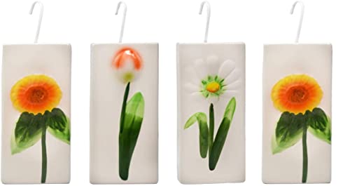 DRULINE 4er Set Luftbefeuchter - Raumbefeuchter Heizung - Raumluftbefeuchter - Verdampfer - Verdunster - Keramik weiß - mit Blumenprägung - B/H/T ca. 8 x 20,5 x 3,5 cm - je 300 ml DRULINE 4er Set Luftbefeuchter - Raumbefeuchter Heizung - Raumluftbefeuchter - Verdampfer - Verdunster - Keramik weiß - mit Blumenprägung - B/H/T ca. 8 x 20,5 x 3,5 cm - je 300 ml
