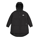 [ニューバランス] ジュニア/キッズ シューパッチ中綿 ベンチコート/ハーフコート ナイロン(ABJ55567) BLK(ブラックセメント)