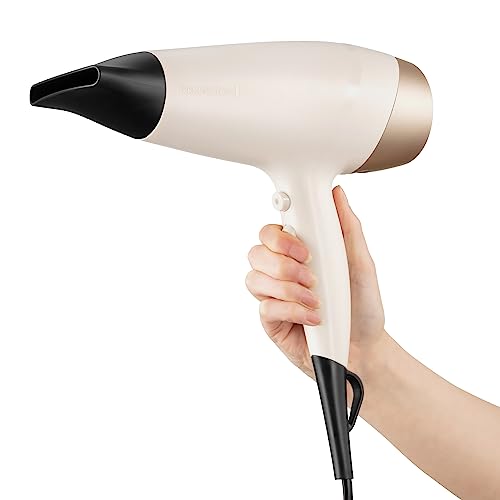 Remington D4740 2200W Hair Dryer With Advanced Ceramic Coated Plates | Shea Oil Micro-Conditioners For Soft & Smooth Hair | 15S Ultra-Fast Heat Up | Ionic Technology | Turbo Boost Function, Pink