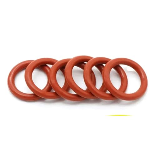 Joint torique silicone rouge 58mm pour étanchéité de plomberie