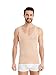 Produktbild FINN Business Unterhemd Herren Ärmelloses Tank-Top - Unterziehshirt Männer aus original Lenzing® Modal Stoff - Das perfekte Achsel-Shirt unter Hemd und Anzug Hautfarbe Nude M