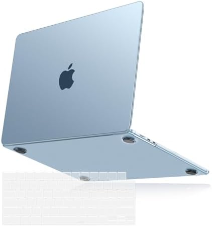 MOSISO Coque Compatible Avec MacBook Air M4 M3 M2 13,6 Pouces 2025