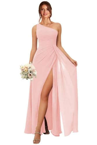 Koendye Women's Blush Pink Bridesmaid Dresses...