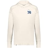 Holloway NBA Philadelphia 76ers Women's Ventura Soft Knit, Comfortable Hoodie-For Casual Wear and Outdoor Activities Multi