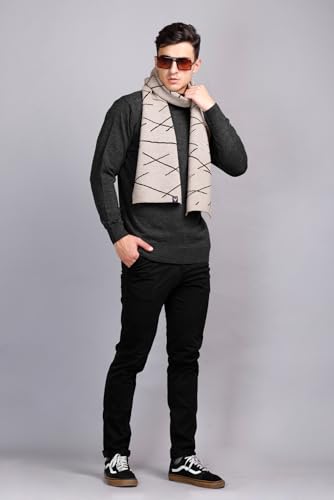 Image of GODFREY Woolen Full Sleeve Sweaters for Men Winter Wear - Turtle Neck Pullover for Men Stylish