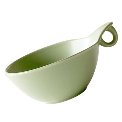 Amosfun Ciotola in Ceramica per Servire Cibo Ciotola per Insalata Delicata Adatta per Contenere Frutta Riso Noodles Istantanei Facile da Pulire e Durevole