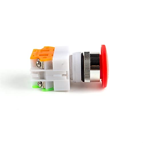 Micro interrupteur d'arrêt d'urgence à tête champignon LAY37-11ZS 6V - 8