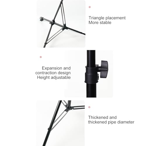 Trépied universel pour projecteur extensible avec interface 1/4" solide
