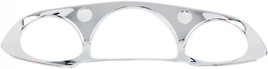 Chrome ABS Motorcycle Instrument Panel Accent Cover Decor Trim Compatible With Automotive Motorcycle Parts Goldwing GL 1800 2001 2011 Wing GL1800 01 11
