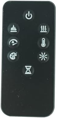 Remote Control for Dimplex XHD28L-INT DF26L-PRO DF26DWC-PRO DF28L-PRO DF28DWC-PRO XHD23L-EU XHD26L-EU 3D LED Electric Fireplace Infrared Quartz Space Heater