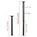 HWHongRV Folding Telescoping Legs 21-36inch Height Adjustable Rv Table Leg, Aluminum Alloy Rv Table Support for Rv Pontoon Truck Camper Yacht Travel Trailer (Black)