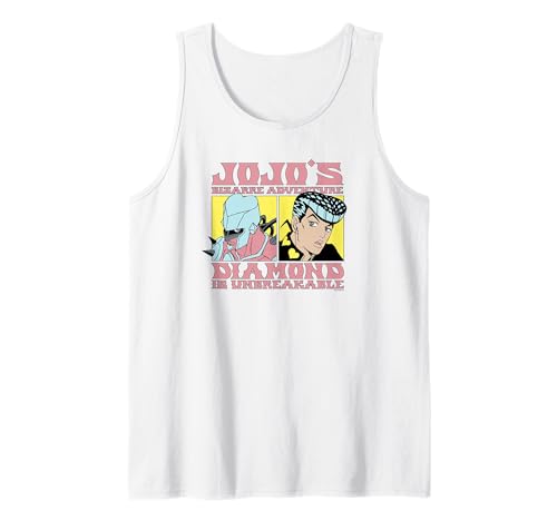 JoJo Part 4 Josuke And Shining Crazy Diamond Drawing Anime Tank Top