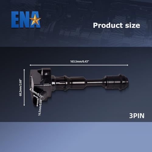 ENA Set of 4 Ignition Coil Compatible with Volvo S60 S60 Cross S80 S90 V60 V60 Cross Country V90 V90 Cross Country XC40 XC60 XC70 XC90 2.0L Replacement for UF756 31312514 by ENA - Used condition - Image 2