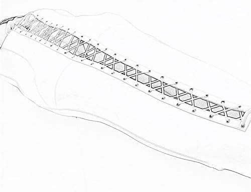 SM Extrem Bondagesack Schlafsack Sexy Kostüme Gefangenen Cosplay PU-Leder Sklave Fesselset Sex Set Schlafsack Zwangsjacke Slave Fetisch BDSM Sexspielzeug für Paare,L,White