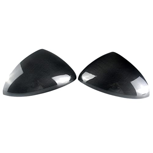 Rétroviseur latéral en carbone pour Cayenne 958 2011-2014, garniture de couverture de voiture 2 pièces