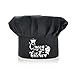 AGMdesign Funny Chef Hat, Queen of The Kitchen, Funny Chef Wear, Adjustable Kitchen Cooking Hat for Men & Women Black, Perfect for Birthday/Christmas/Thanksgiving