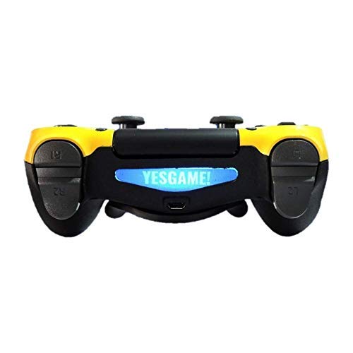 Controle Dualshock 4 - PlayStation 4 - Alta Performance Competitivo - Blue/Yellow