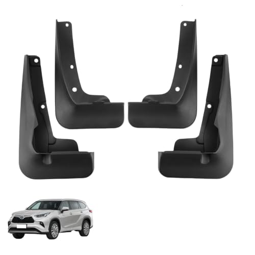 Garde-boue pour Toyota Highlander 2022-2025 bavettes haute qualité durables