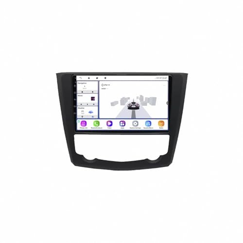 Radio coche 2 DIN para Renault Kadjar: viaja conectado con pantalla Carplay y música Bluetooth