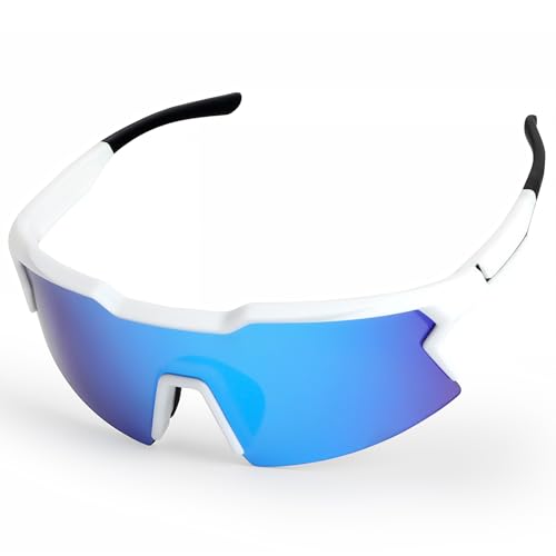 Lunettes de cyclisme TR90 ultra légères et enveloppantes pour homme et femme