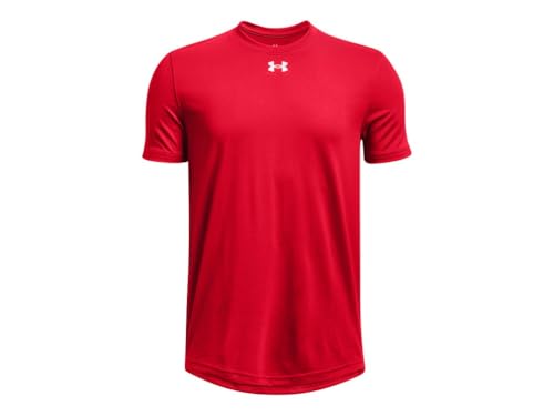T-shirt Under Armour Youth Team Tech Scarlet YLG pour sport enfant
