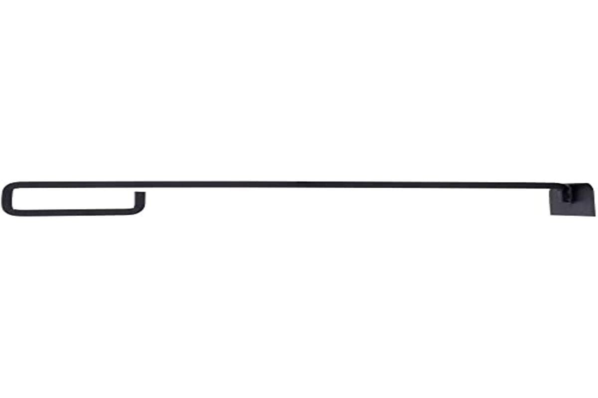 Esschert Design Grattoir à cendres 60 cm fer noir barbecue four