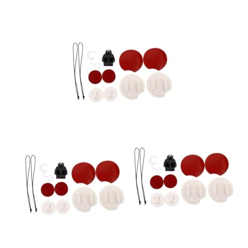 Toddmomy 3ensembles Support De Caméra Compatible FCS pour Surfboard Kit Adaptateur pour Accessoires De Surf Kayak Protection Pratique pour Caméra Durable