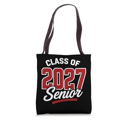 Bolso tote para graduación de la clase de 2027, 'Senior 2027' miniatura 1