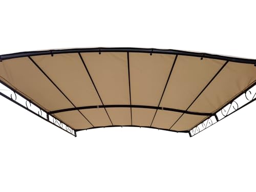 QUICK STAR Zapasowy dach 250x300 cm pergola zadaszenie tarasu piaskowy