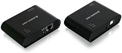 USB 2.0 4 Port USB Extender - Up To 165Ft - Cat5, Cat5e or Cat6 Ethernet - High Speed (480Mbps) - Plug-n-Play - TAA compliant - Windows - MacOS - GUCE64 - 1
