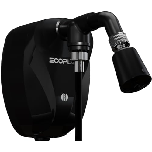 Ducha Chuveiro Elétrico Kdt Eco Plus 7500w 220V Chuveirinho Mangueira Preta