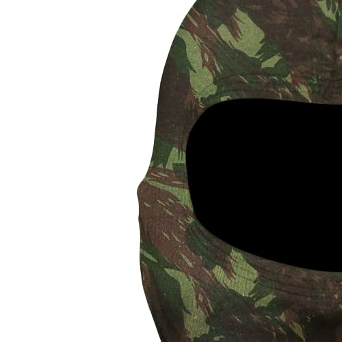 Kit 4 balaclavas balaclava touca toca ninja bandana UV50+ Cor:Verde camuflado exército