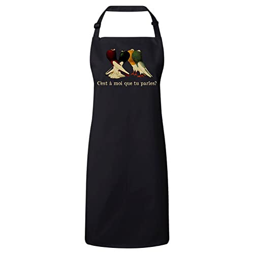 Tablier cuisine pigeons pour préparer vos recettes vintage en famille