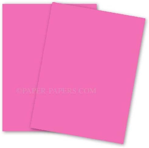 Astrobrights 8.5X11 Card Stock Paper - PULSAR PINK - 65lb Cover - 250 PK