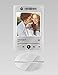 Point20.it MusicPlex con Codice Spotify - Targa musicale personalizzata con foto nomi e canzoni - stampa UV su Plexiglass trasparente - regalo per San Valentino e anniversario (15_x_20 cm con base)