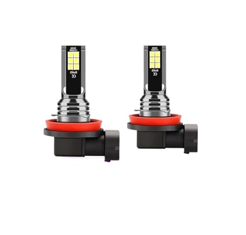 ZCera Faro antiniebla Para Nissan Para Qashqai J10 J11 2007-2016 2017-2023 Faros Antiniebla Blancos 6000K Bombillas LED Antiniebla Luces Antiniebla Coche