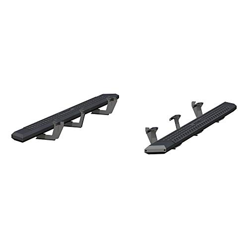 Estribos ARIES AdvantEDGE aluminio negro 75 pulg. miniatura 2