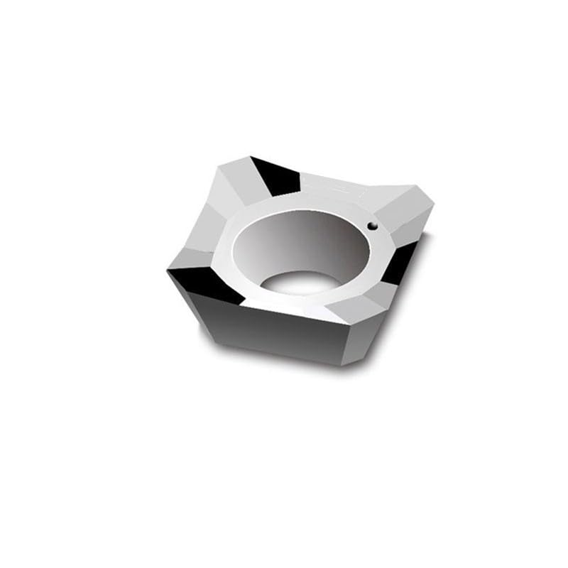 10Pcs SEHT1204 Carbide Inserts Special for Milling Aluminum Copper Matching 45Deg. Mill Cutter SEHT43 Insert