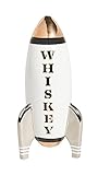 Jonathan Adler Now House Women's Rocket Decanter - Whiskey, Whiskey, 14 x 7.25 x 7.25'