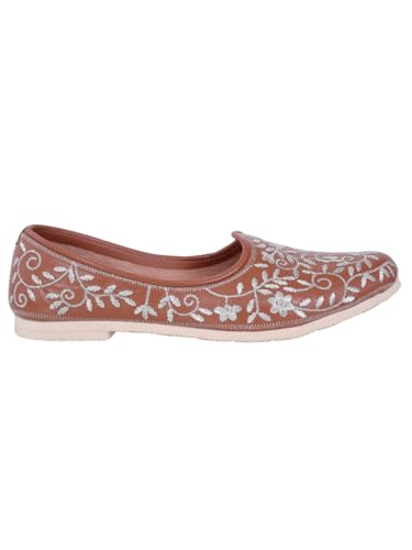 Image of CatBird Handcrafted Men's Ethnic Jutti - Traditional Indian Mojari for Casual wear,Weddings & Festivals
